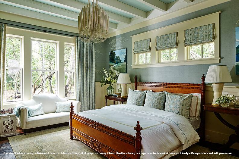 2017 southern living idea house master bedroom traditional style